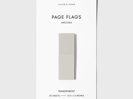 Transparent Page Flags Fashion