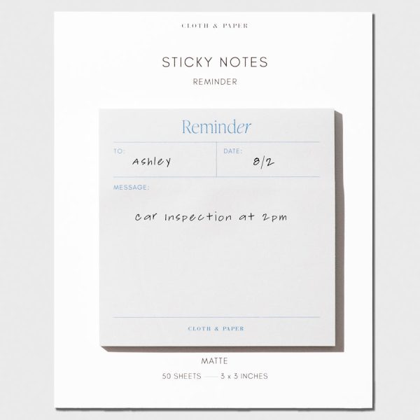 Reminder Sticky Notes Sale