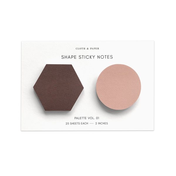 Shape Sticky Note Set For Discount