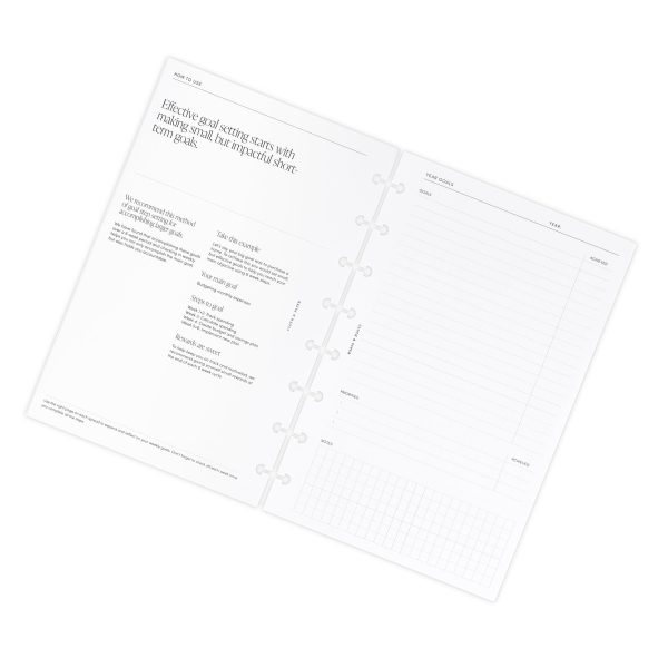 Goal Mapping Planner Inserts | Refreshed Version Supply