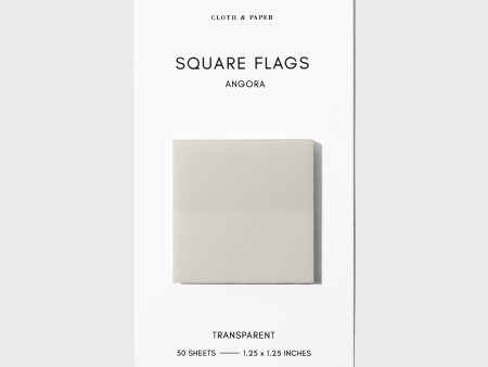 Square Transparent Page Flags Supply