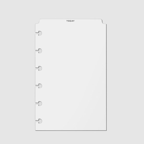 Today Tab Planner Divider | Low Profile | Matte Cheap