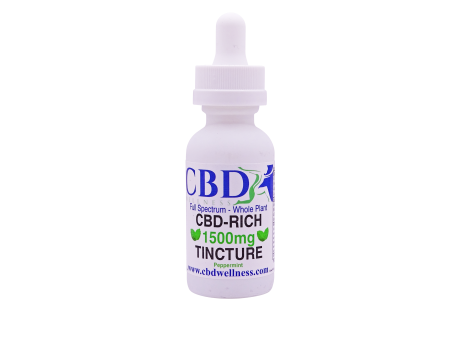 1500mg CBD-Rich Peppermint Tincture on Sale