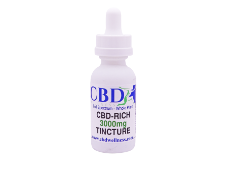 3000mg CBD-Rich Natural Tincture For Cheap