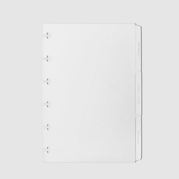 The Essentials Side Tab Planner Dividers | Low Profile | Matte Cheap