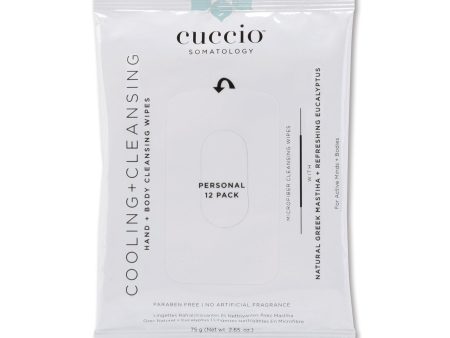 COOLING + CLEANSING ACTIVE BODY WIPES - 3 PACKS Online Sale