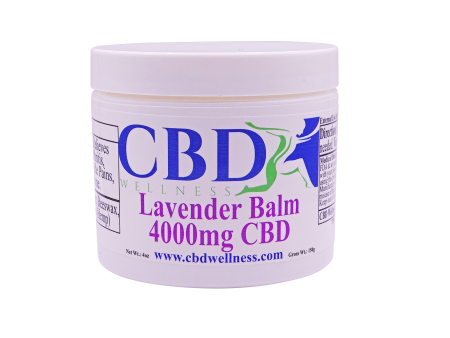 4oz 4000mg Lavender Balm For Discount