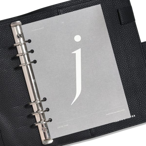 Monogram Vellum Planner Dashboard | J Online