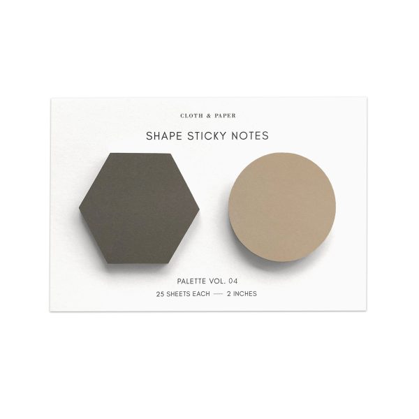 Shape Sticky Note Set For Discount