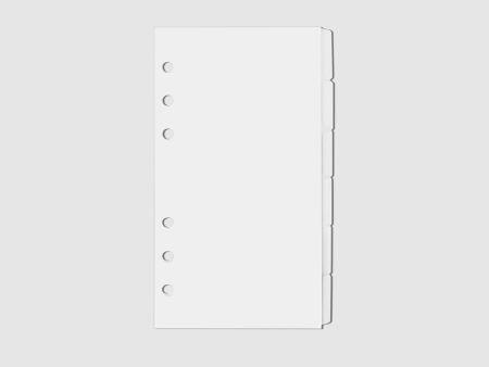 Blank Side Tab Planner Dividers Online Hot Sale