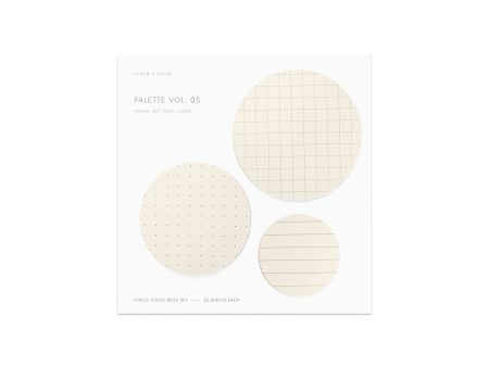 Circle Sticky Note Set Discount