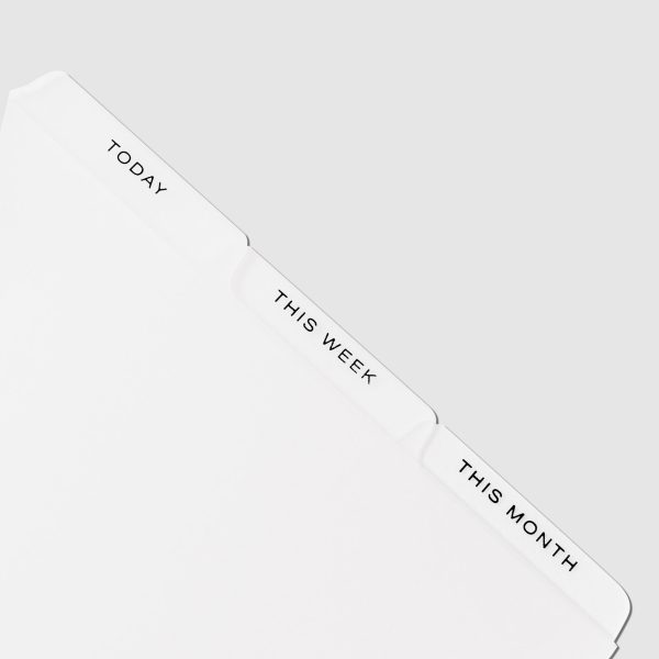 Cadence Top Tab Planner Dividers | Low Profile | Matte Online