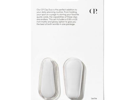 Cloth & PaperClip Duo | Leché For Cheap