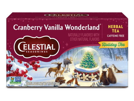 Cranberry Vanilla Wonderland Herbal Tea Online Sale