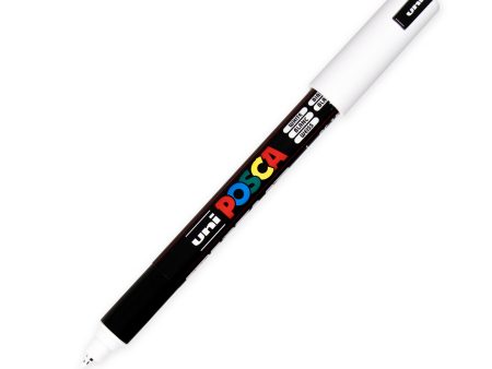 Uni Posca Paint Marker | Ultra Fine Point | White For Sale