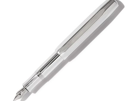 Kaweco AL Sport Fountain Pen | Raw Aluminum | Extra Fine Nib For Sale